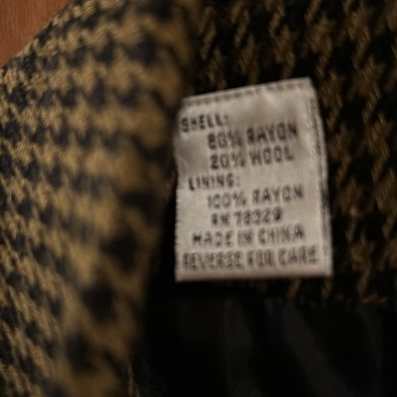Vintage Houndstooth Dress size 8 - Picture 3 of 3